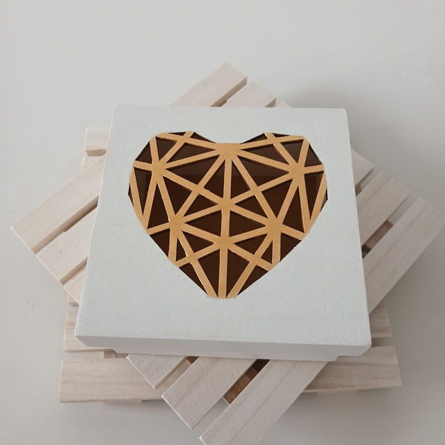 COFFRET ORIGAMI COEUR