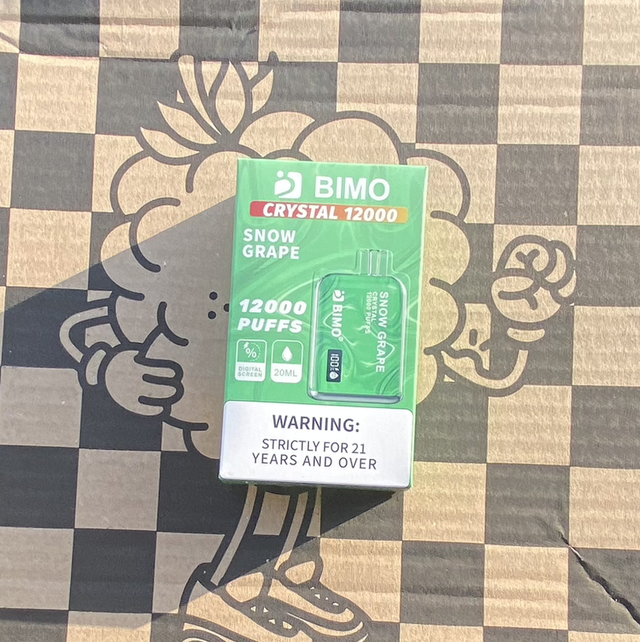 Puffs Bimo Crystal 12k Snow Grape 🍇❄️