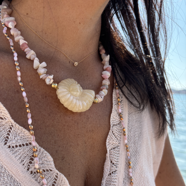 Collier Ursula Opale Rose