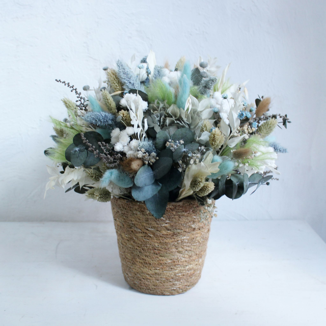 CL426- Centro de mesa preservado PEQUEÑO 32x32cm