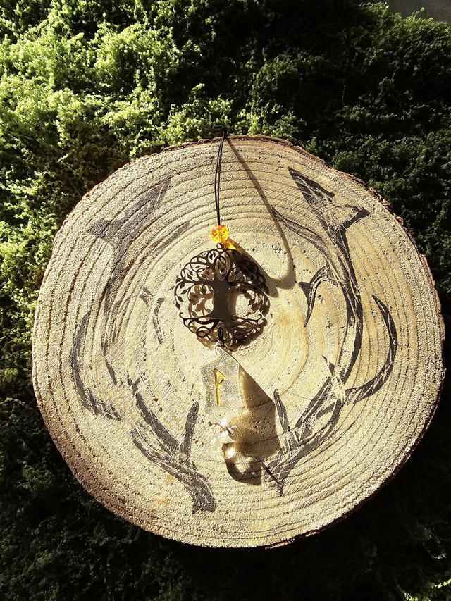 Wunjo paillettes blanches