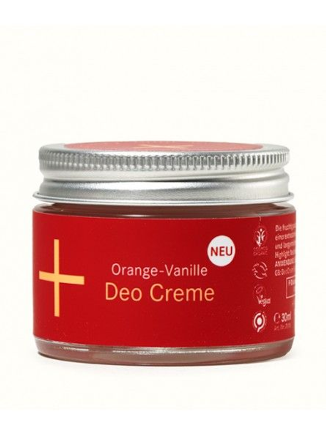 Naranja y vainilla Desodorante crema 