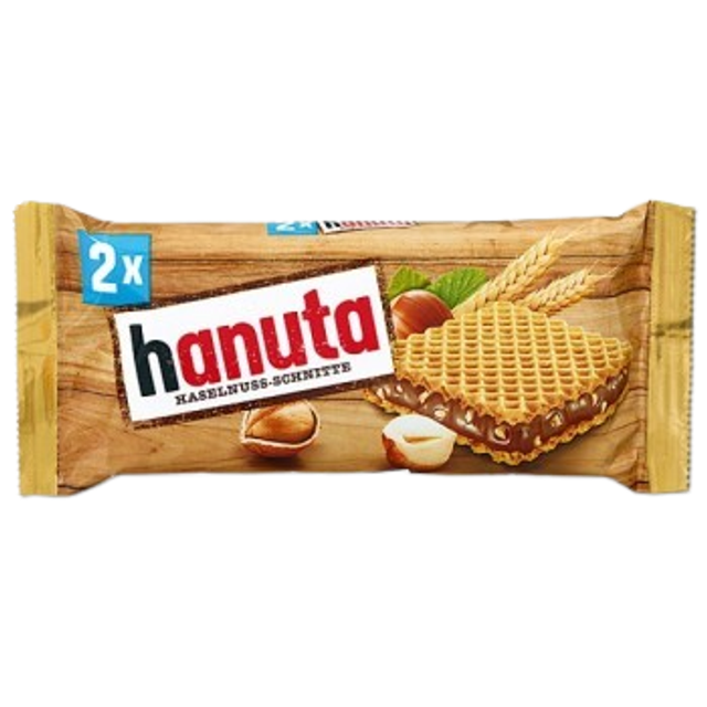 Gaufrettes Hanuta ferrero (la barre)