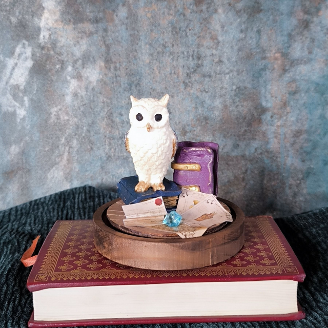 Hibou magique Elixir bleu