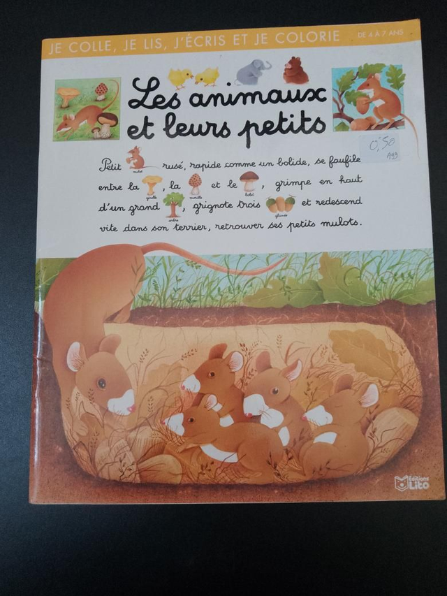 Les animaux et leurs petits