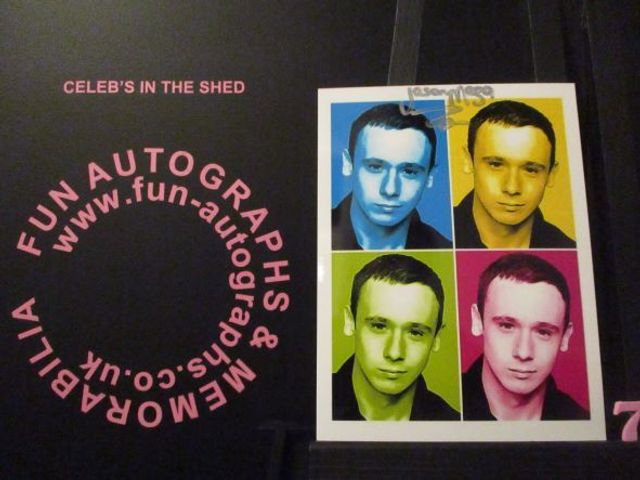 Jason Maza Authentic Autographed 6x4.5 Pop Art Limited Edition (7)