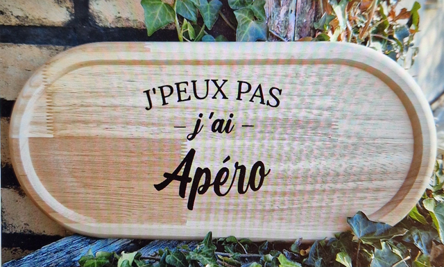 Plateau ovale 38x18 cm