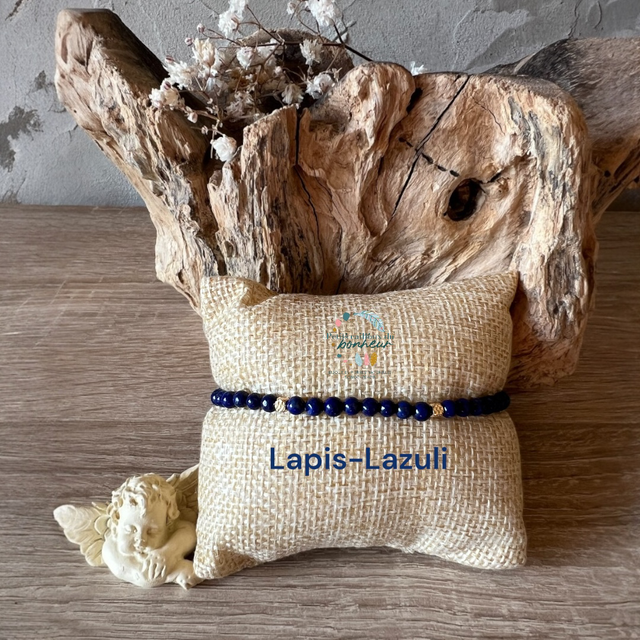 Bracelet en Lapis-lazuli 