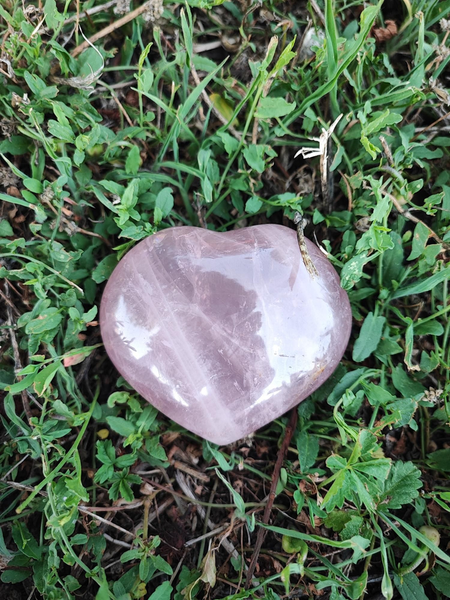 Coeur Quartz Rose A+