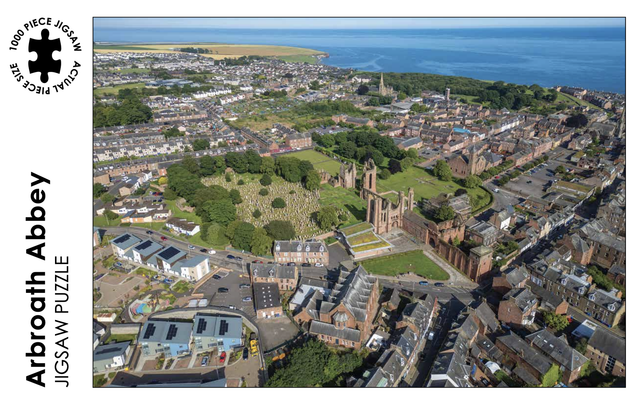 Arbroath Abbey. 1000 piece jigsaw puzzle