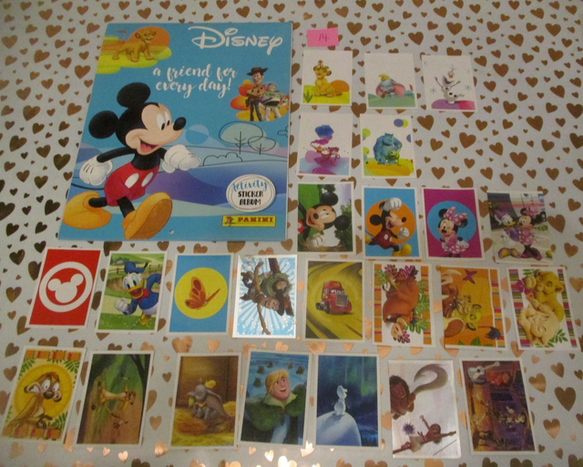 Disney EMPTY Sticker Book &amp; Selection Of Stickers (14)