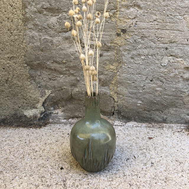 Light green vase VII