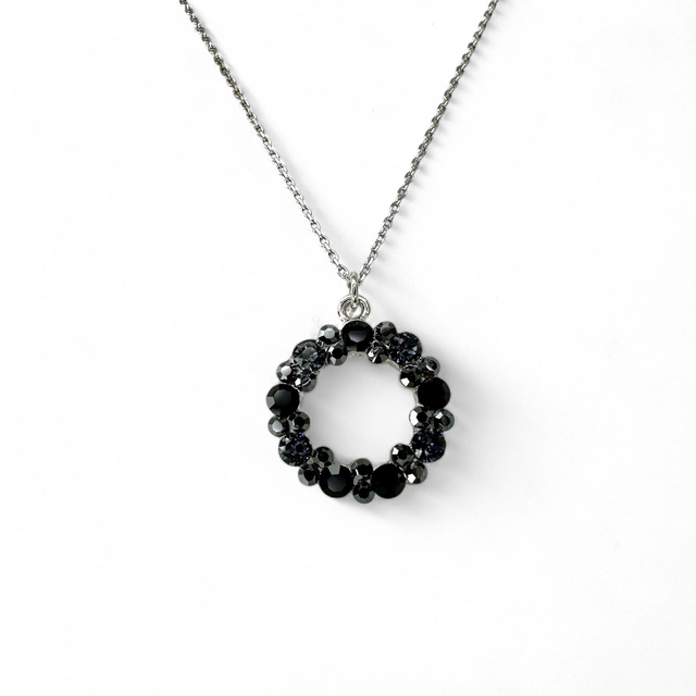 CIRCLE OF LIFE KETTE Black Beauty, Schwarz