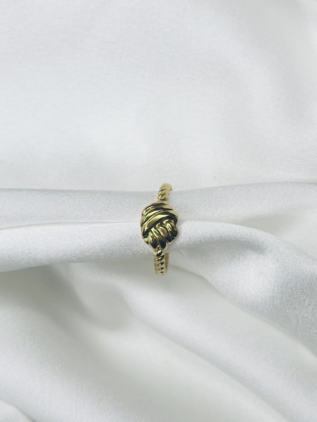 58-Bague réglable noeud 