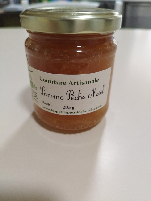 Pomme, pêche et miel
