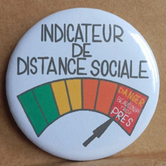 Indicateur de distance sociale