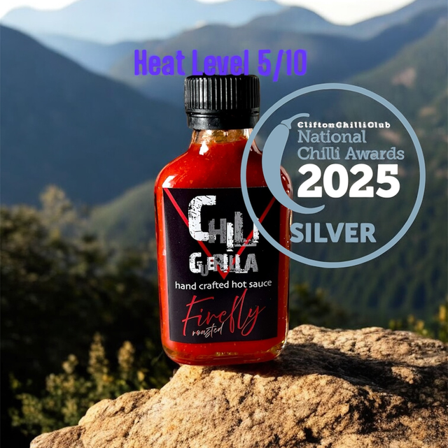 "Firefly Roasted" Chiliguerilla Hand Crafted Hot Sauce 100ml. 14,95€/100ml 