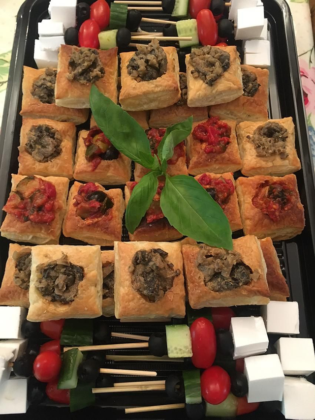 Vegan buffet ready to serve £6 per head