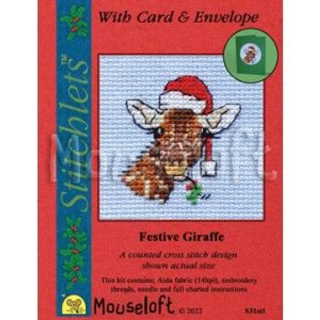 Mouseloft Festive Giraffe