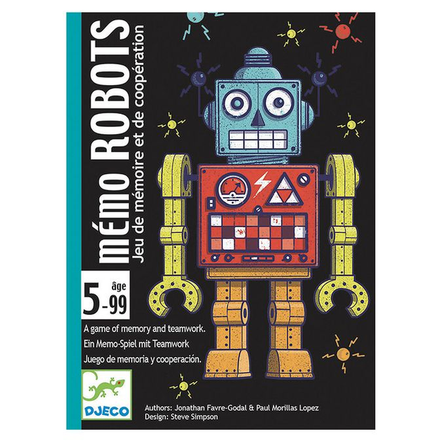Mémo Robots - Djeco