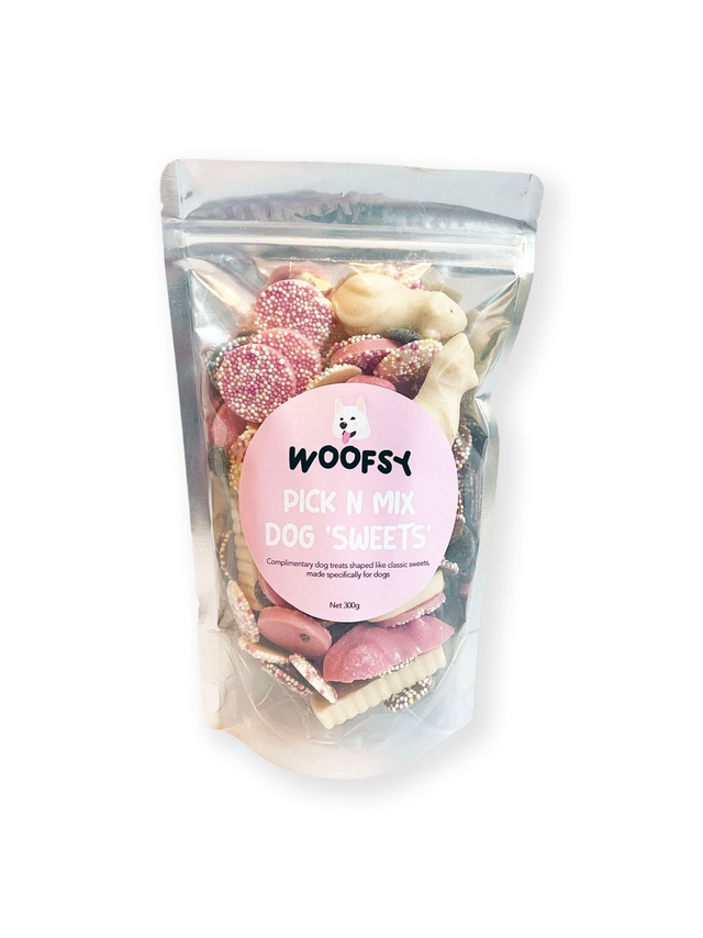 Woofsy | Pick N Mix Dog Sweets | Dog Treats | 100g