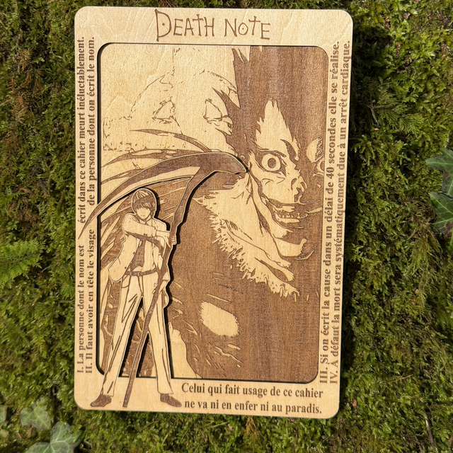 Death Note - light et Ryuk petit format 