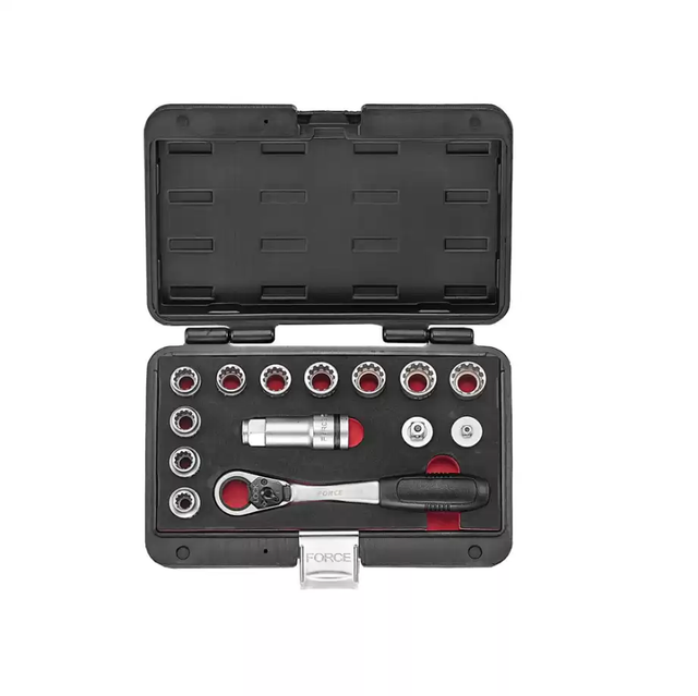 Force 3/8 Vario Nuss Steckschlüssel satz 14 TLG 