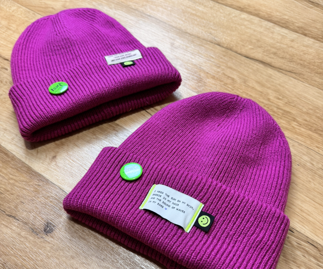 FISHER BEANIE pflaume 
