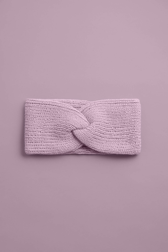 LINDA - Lavendel - Baby Alpaca Headband