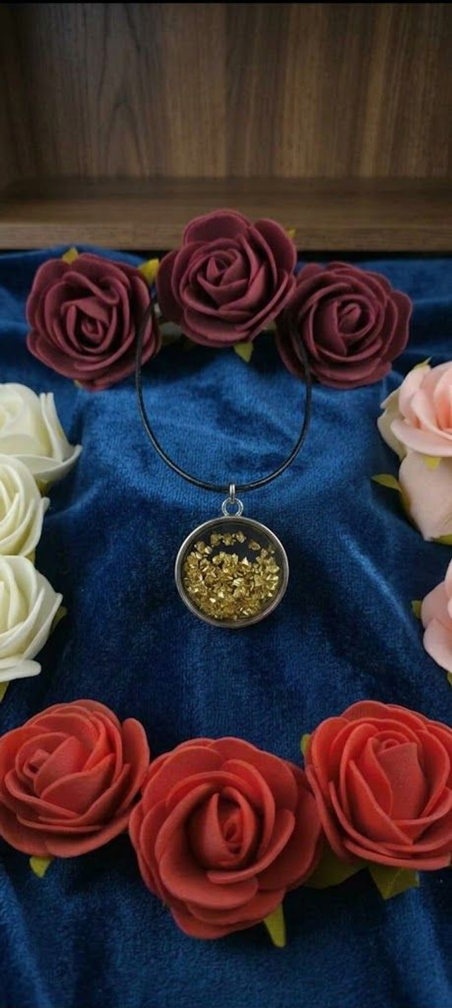 Collier Cristaux or