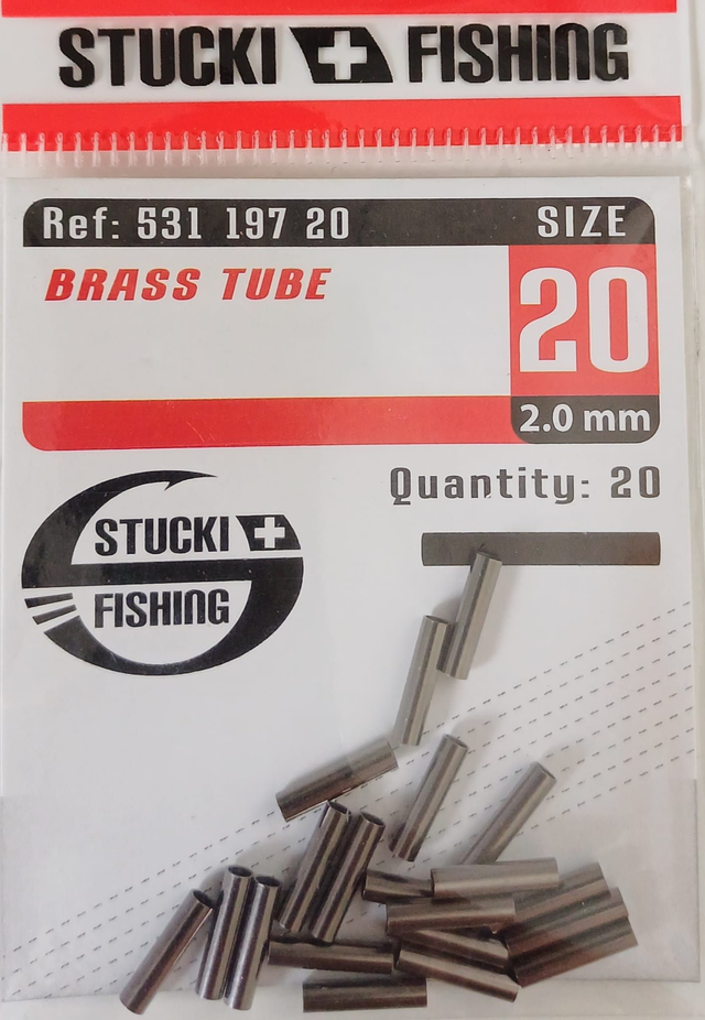 BRASS TUBE STUCKI THUN ( KLEMMHULSE )