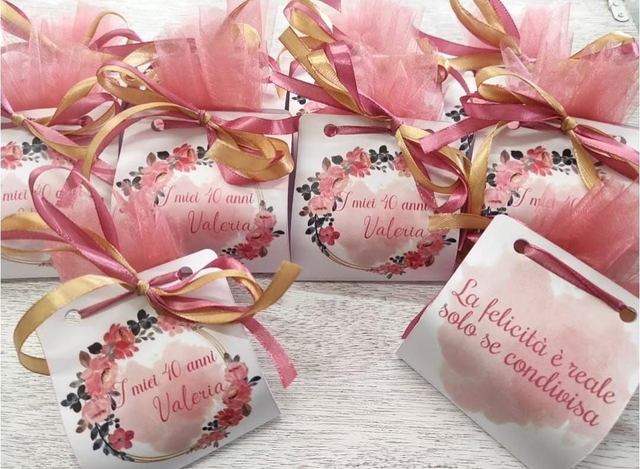 Pochette veletto portaconfetti 