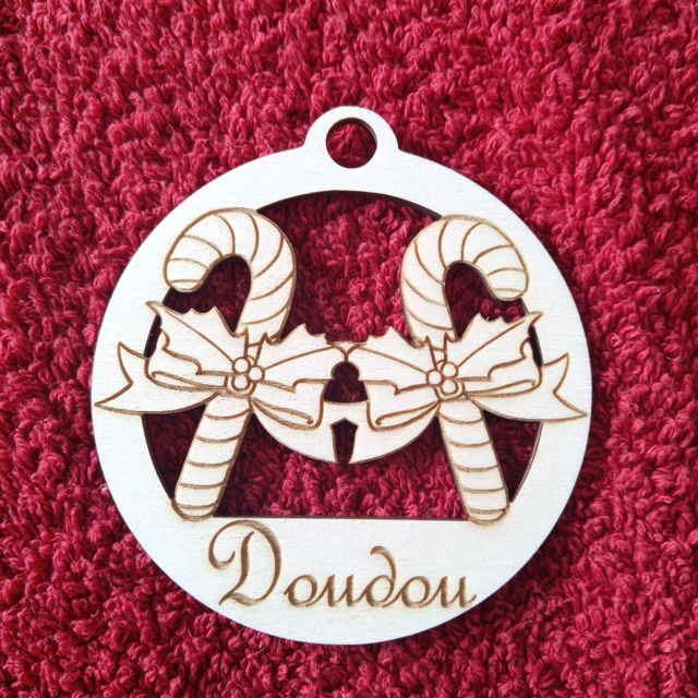 Boule Noël personnalisé / Modèle 03