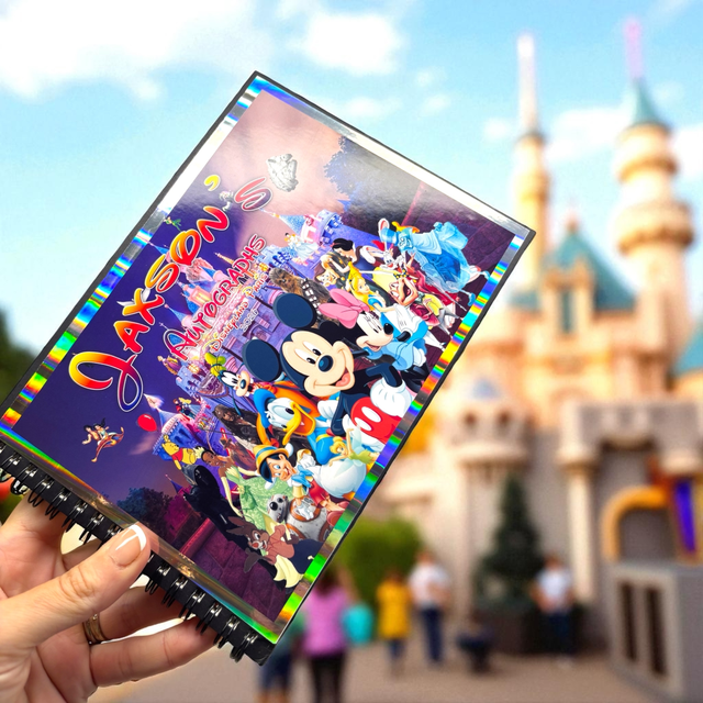 Disneyland autograph book 