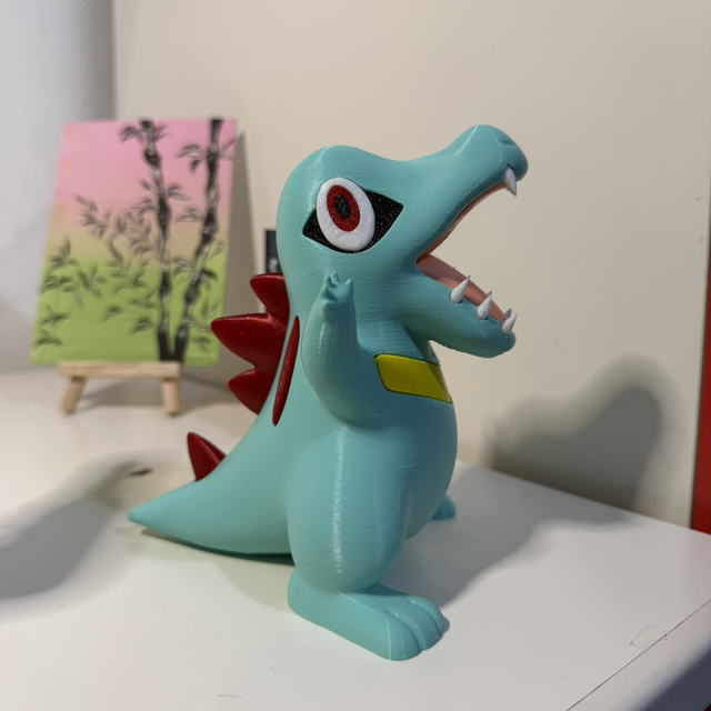 Fanart pla effetto multicolor o glitter