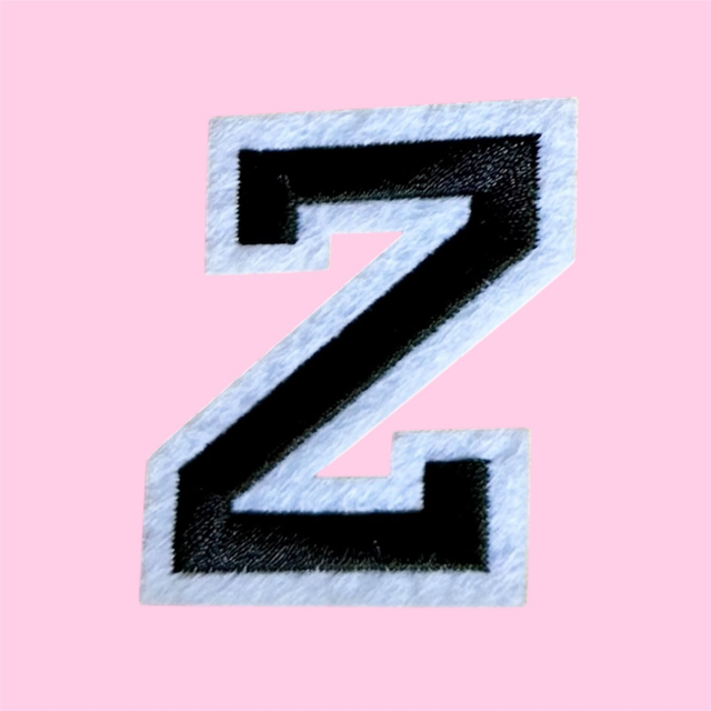 Varsity Alphabets Z