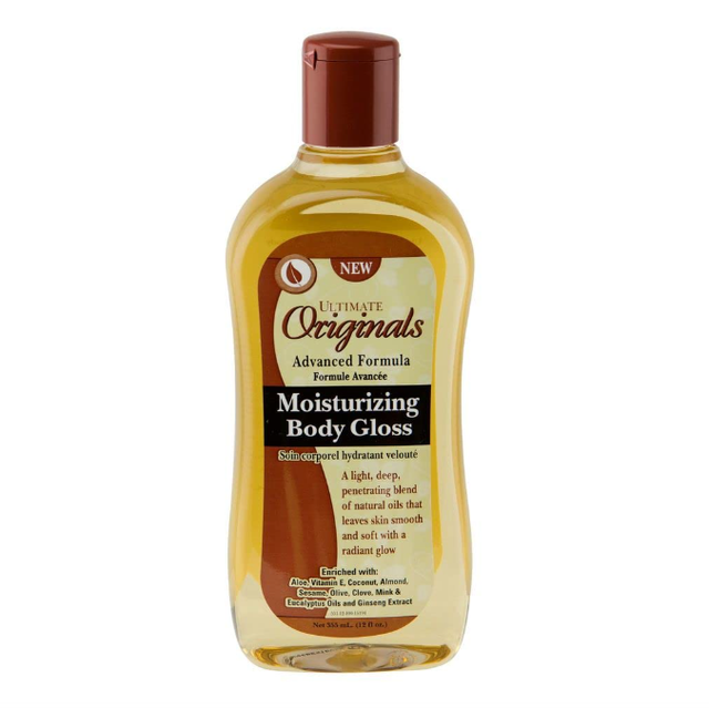 Africa's Best Ultimate Originals Moist Body Gloss, 12 Oz