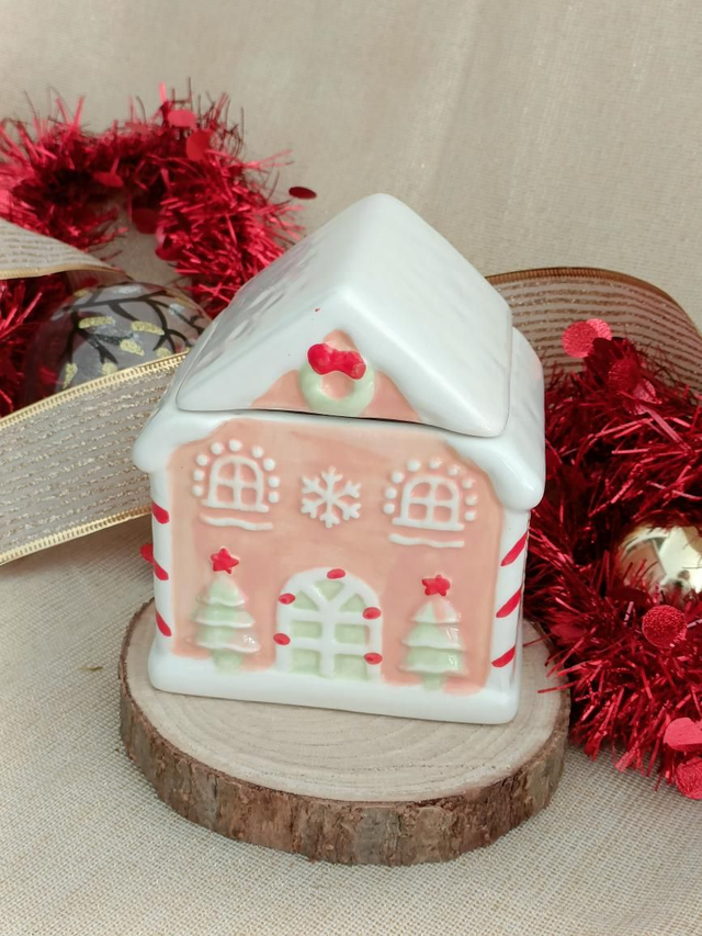 Bougie maison de Noël &quot;vanille cannelle&quot;