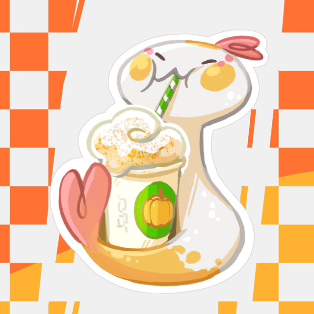 Naklejka pumpkin spice Ebihebi