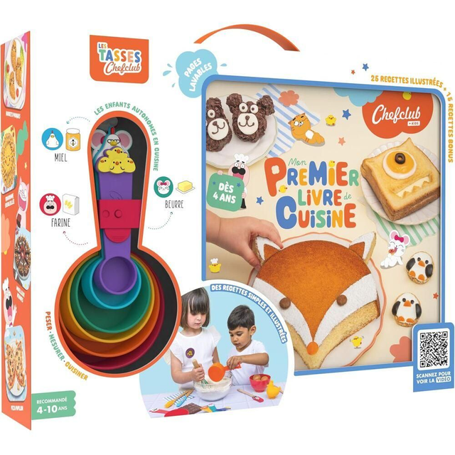 Chefclub Coffret Kids : Mon Premier Livre De Cuisine