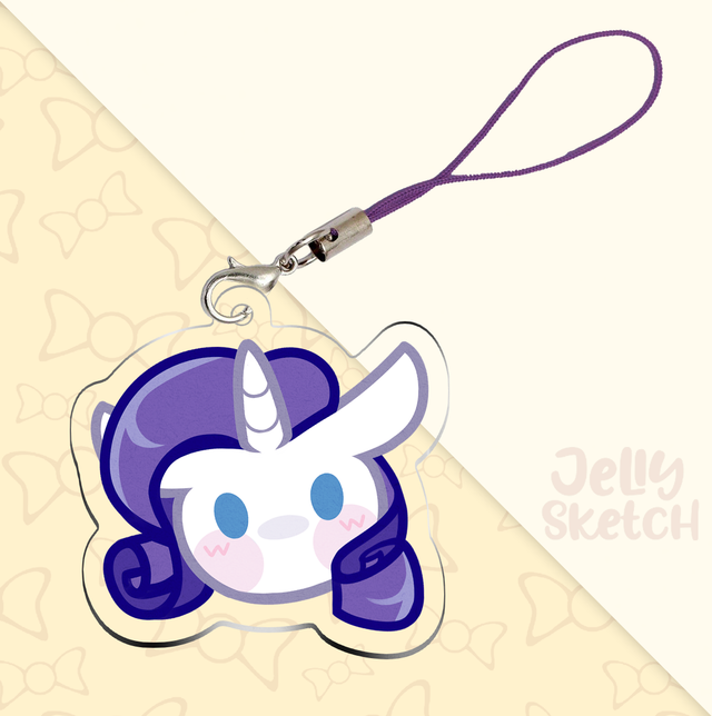 Rarity | MLP Phone Charm