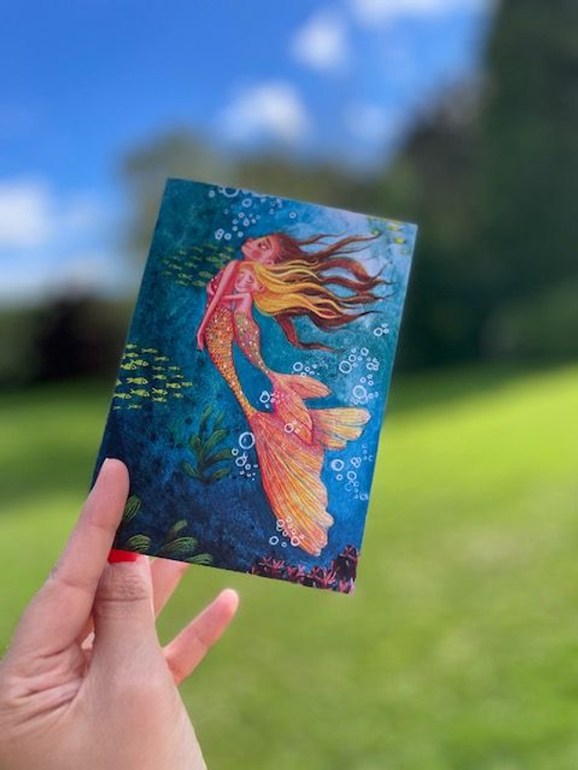 Dreamwave Greeting Card