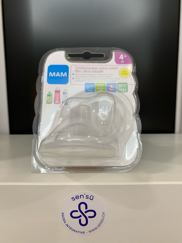 MAM bec ultra souple 4+m 2 pce