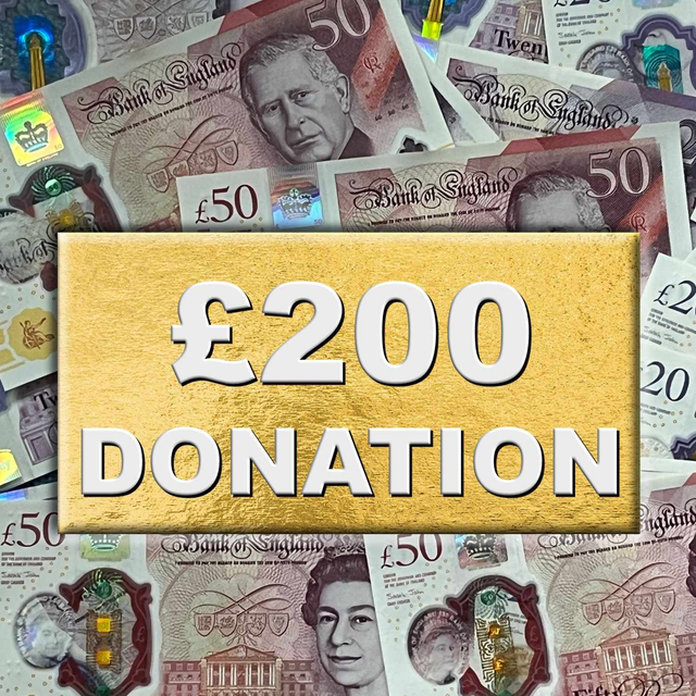 Donation £200 