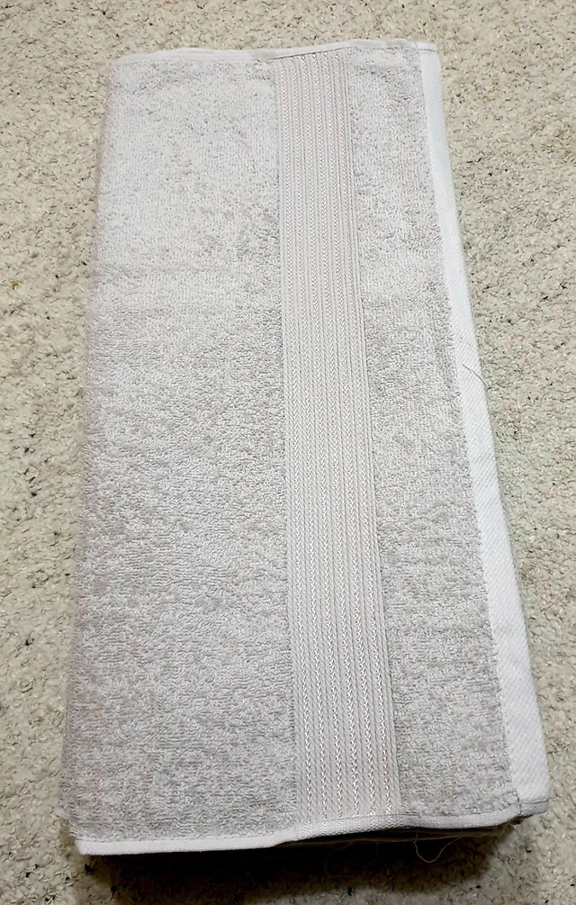 Serviettes 50x90 Lot de 6 pièces gris