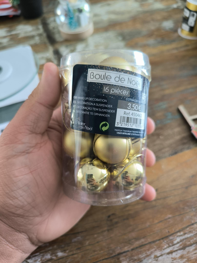 BOULES DE NOËL 16 PIÈCES 