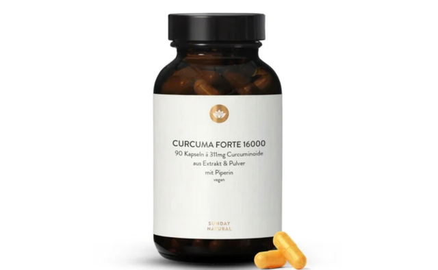 Sunday- CURCUMA 16.000  FORTE KAPSELN