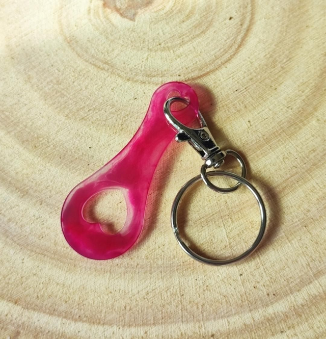 Jeton de caddie  &quot;Coeur&quot; 