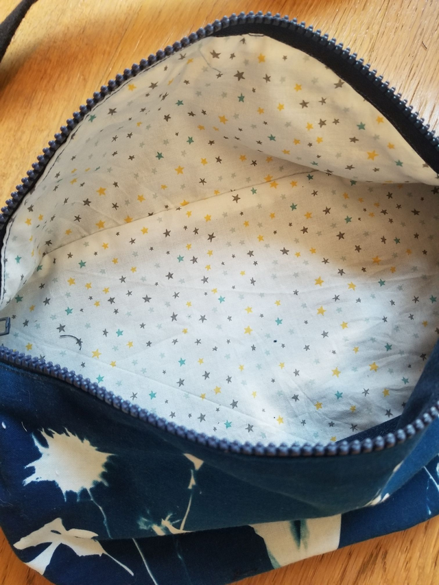 Grande banane en cyanotype