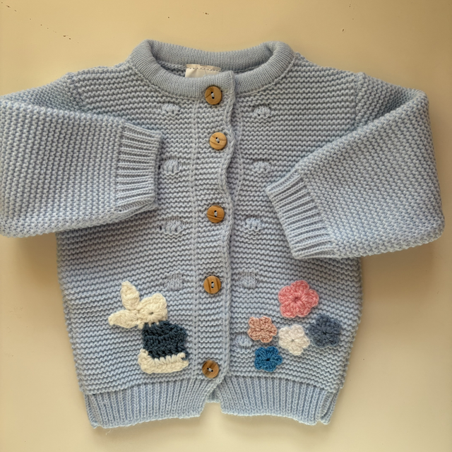 Casaco coelhinho azul 